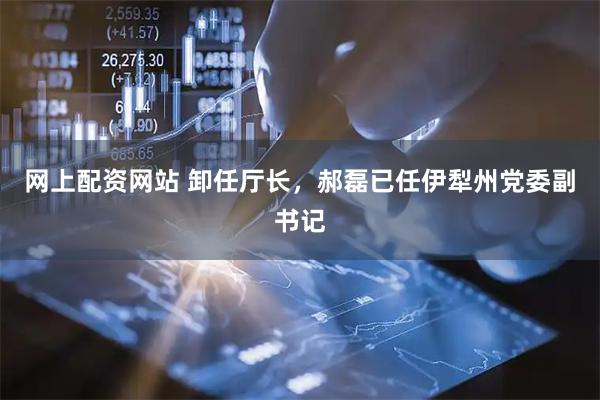 网上配资网站 卸任厅长，郝磊已任伊犁州党委副书记