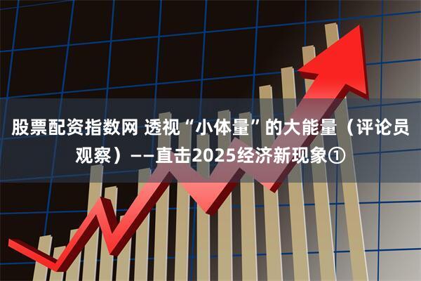股票配资指数网 透视“小体量”的大能量（评论员观察）——直击2025经济新现象①