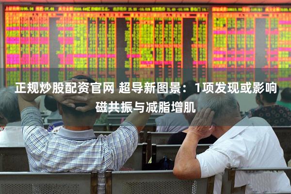 正规炒股配资官网 超导新图景：1项发现或影响磁共振与减脂增肌